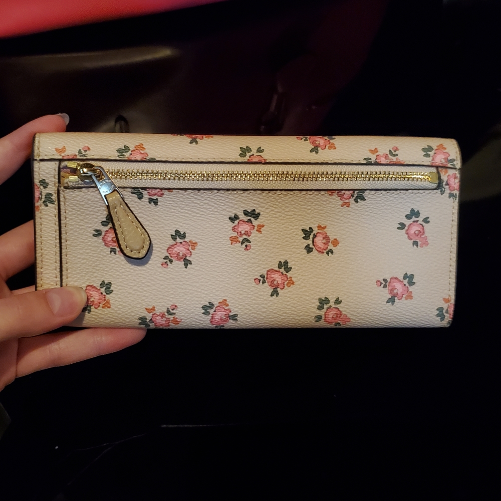 Bright Pink Coach Leather Bag And Wallet Set - Picture 11 of 16